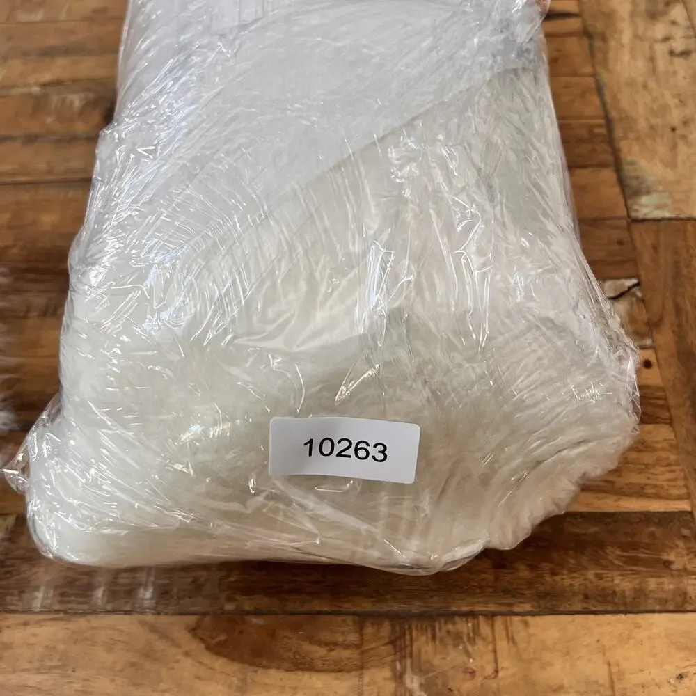 Ikea Genuine Sheepskin Throw Rug White 16